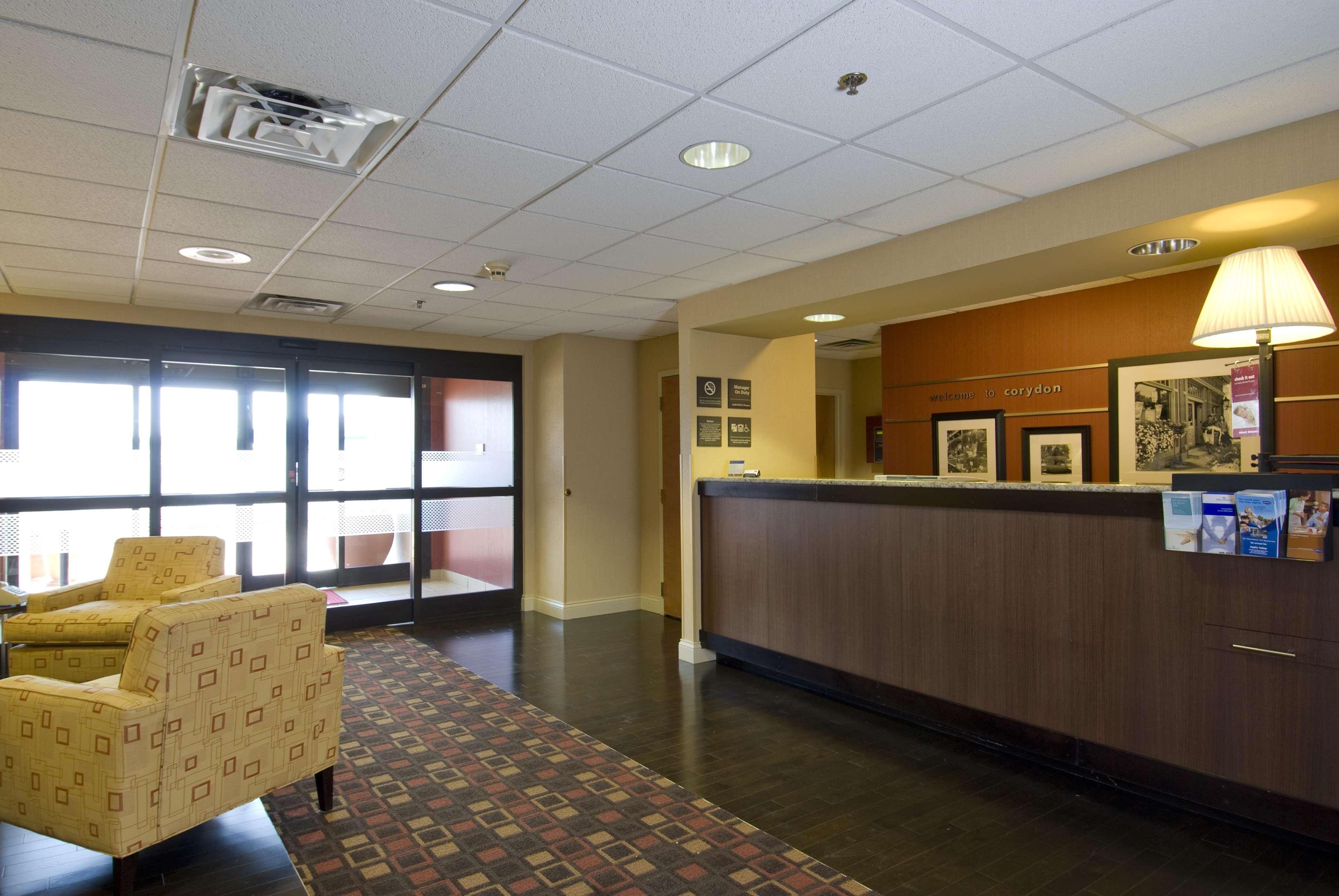 Hampton Inn Corydon Interieur foto